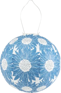 Ranear Blue Outdoor Solar Lantern