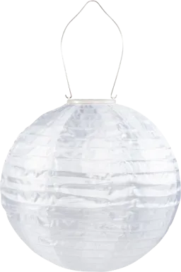 Keeldale White Outdoor Solar Lantern