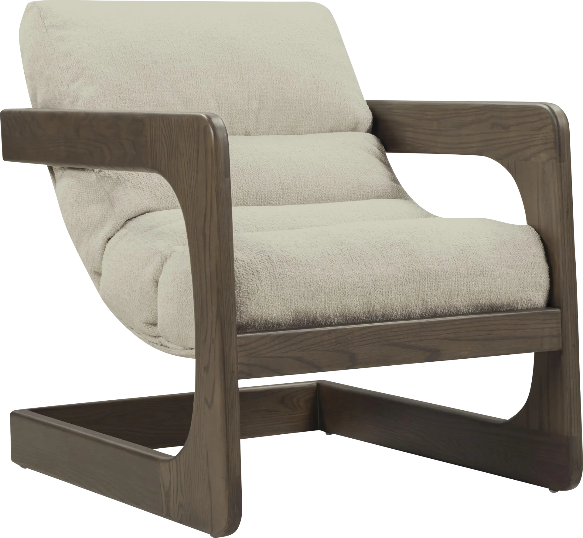 Ellisboia Beige Accent Chair