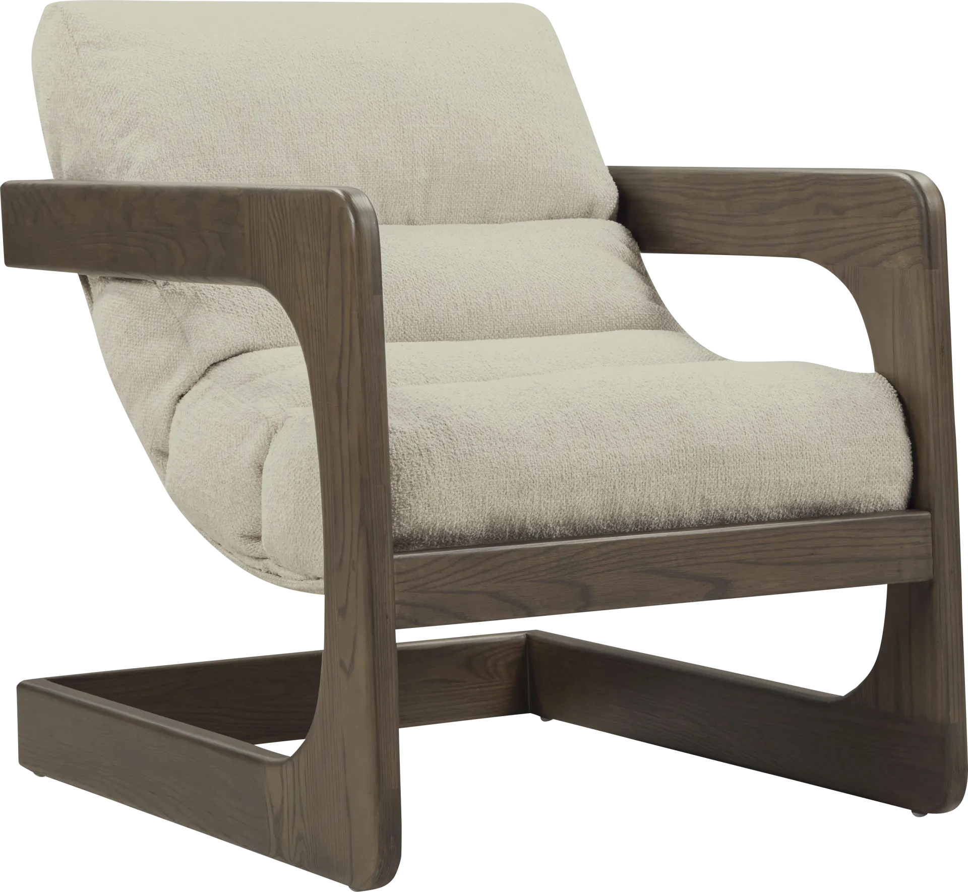 Ellisboia Beige Accent Chair - Image 1