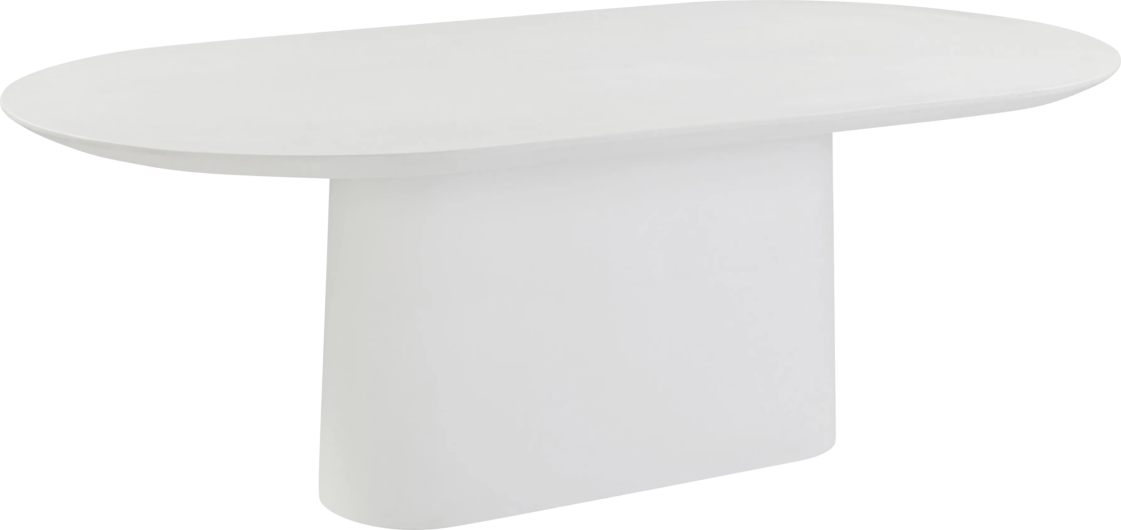 Pixydale Outdoor White Dining Table - Thumbnail - Image 1