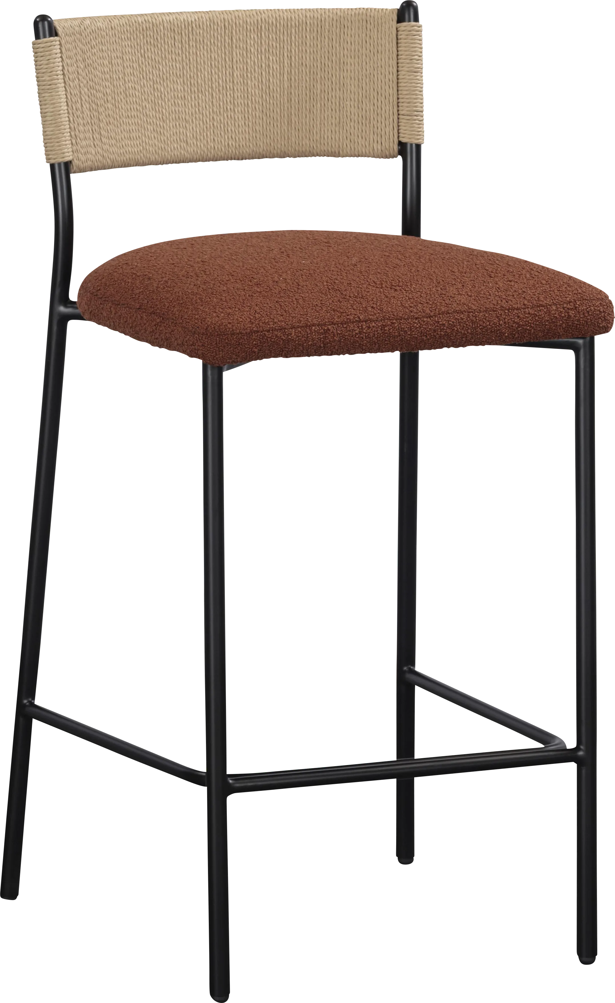 Eastlis Rust Counter Height Stool - Thumbnail - Image 1