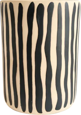 Valkyrecords VII Black End Table