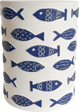 Valkyrecords VI Blue Side Table