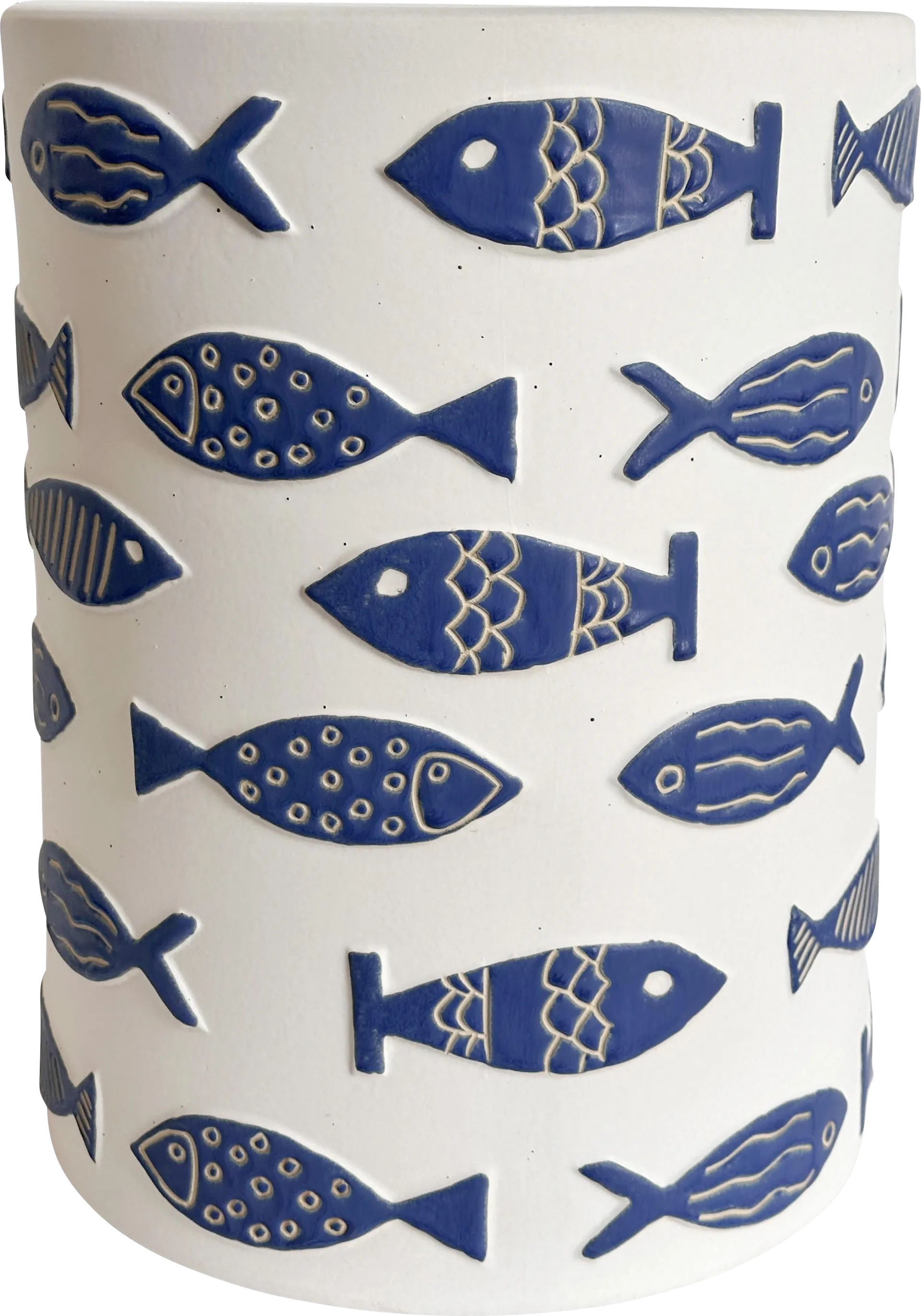 Valkyrecords VI Blue Side Table - Image 1