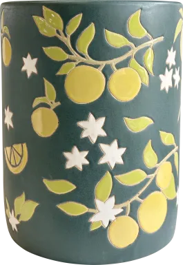 Valkyrecords IV Green End Table