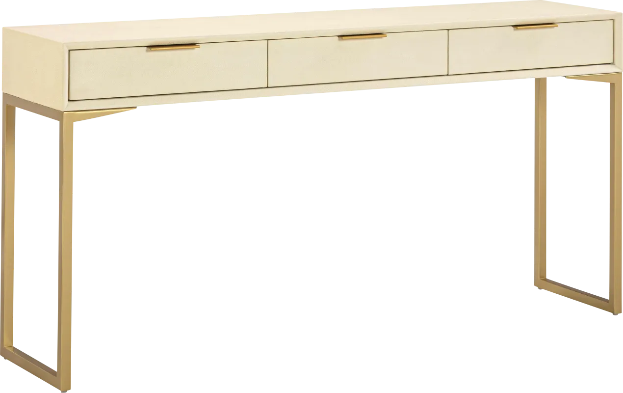 Berrycords Cream Conosle Table