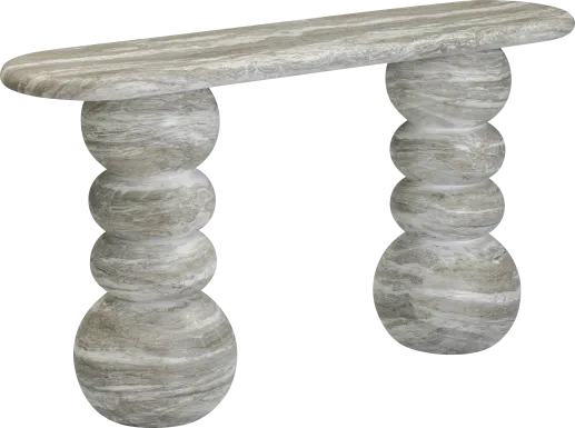 Ganrose Outdoor Gray Console Table