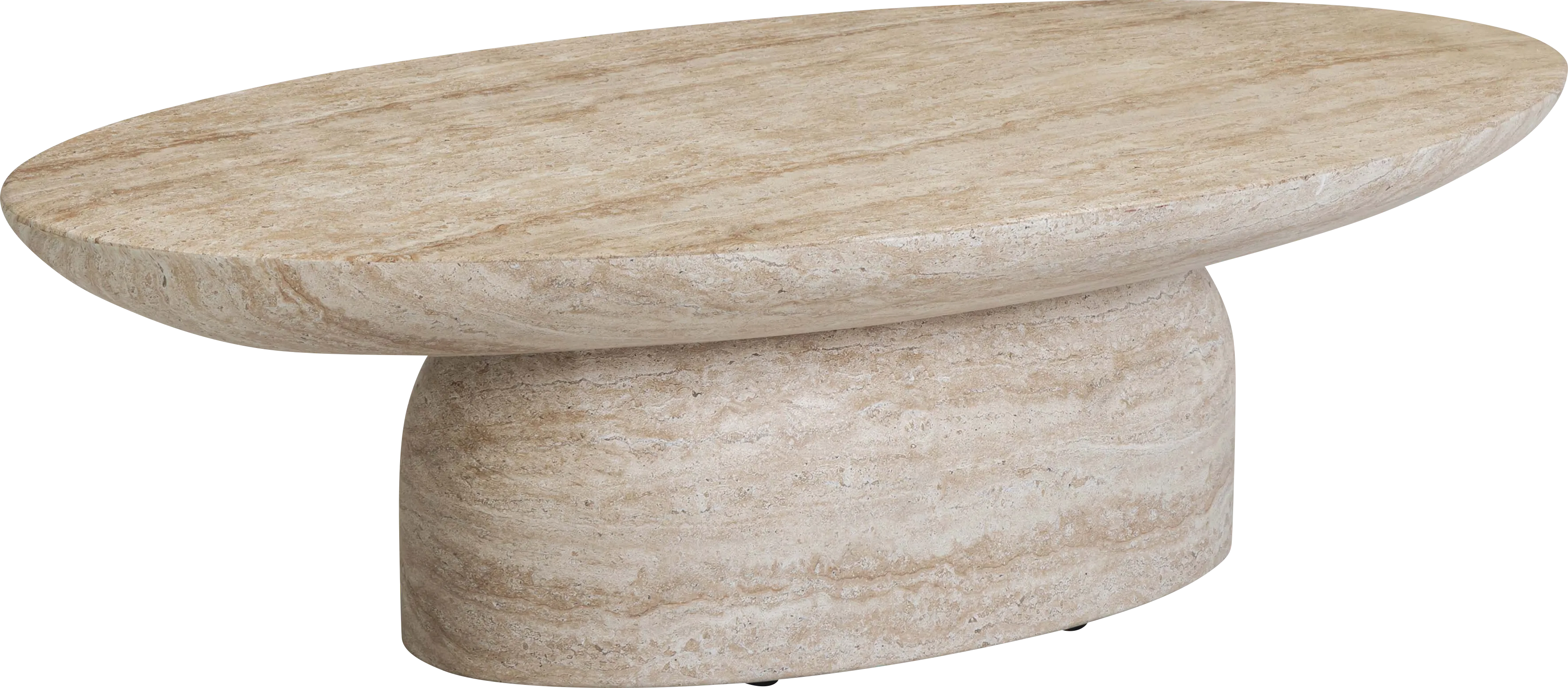 Esronto Outdoor Tan Cocktail Table - Thumbnail - Image 1
