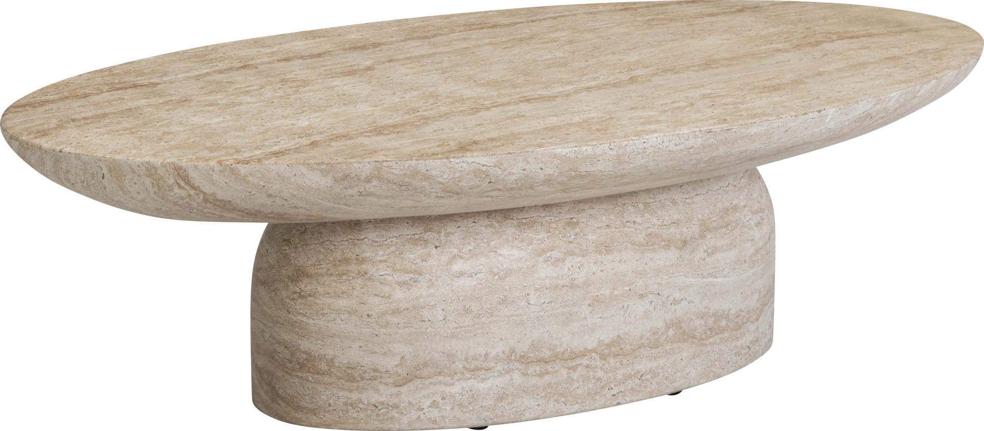 Esronto Outdoor Tan Cocktail Table - Image 1