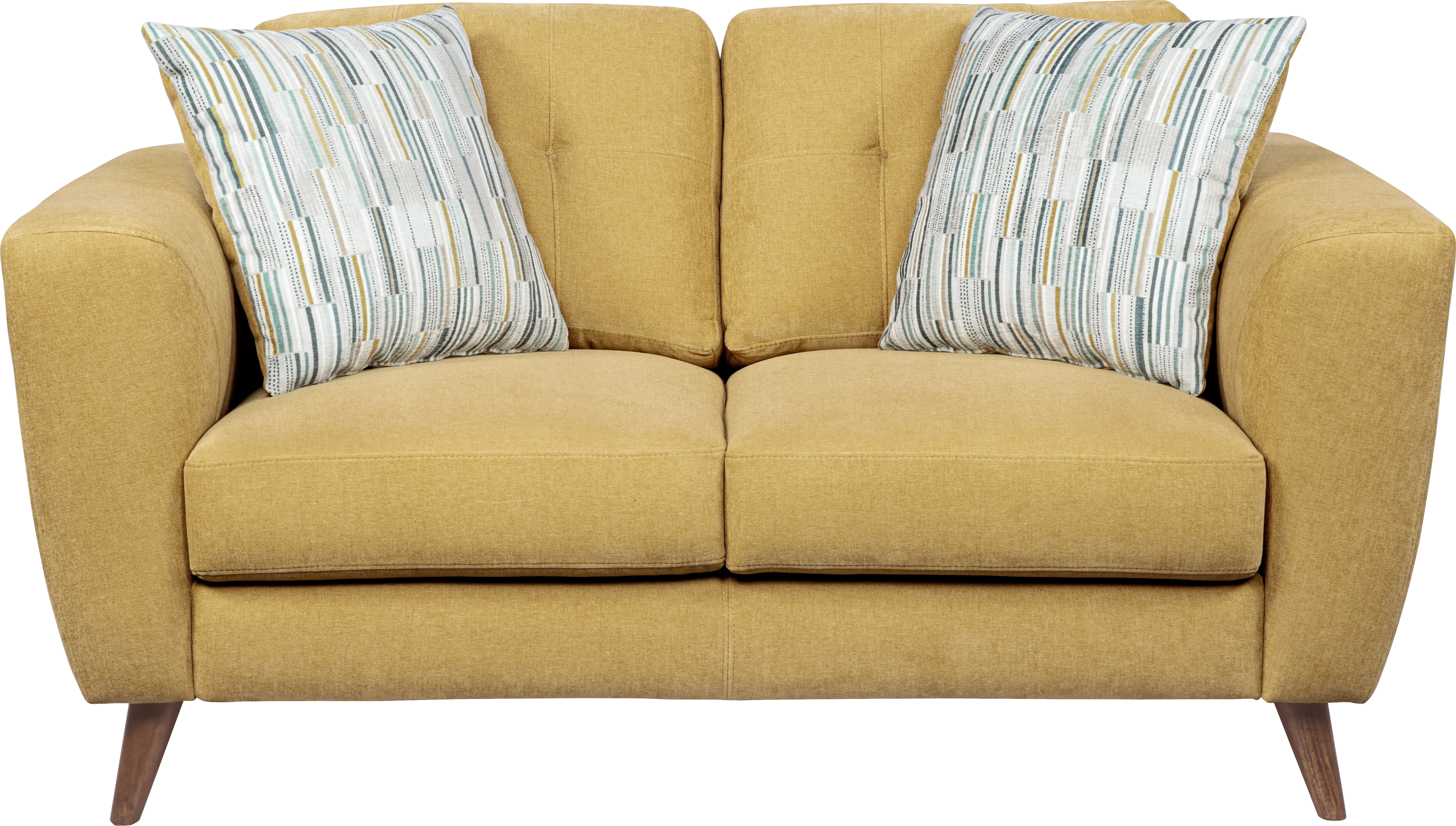 Market Row Yellow 5 Pc Living Room - Thumbnail - Image 4