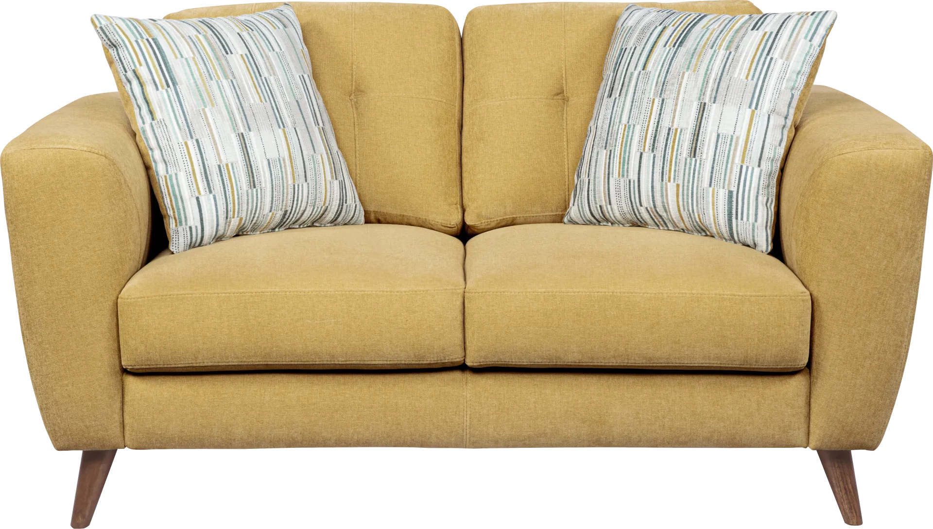 Market Row Yellow 5 Pc Living Room - Image 4