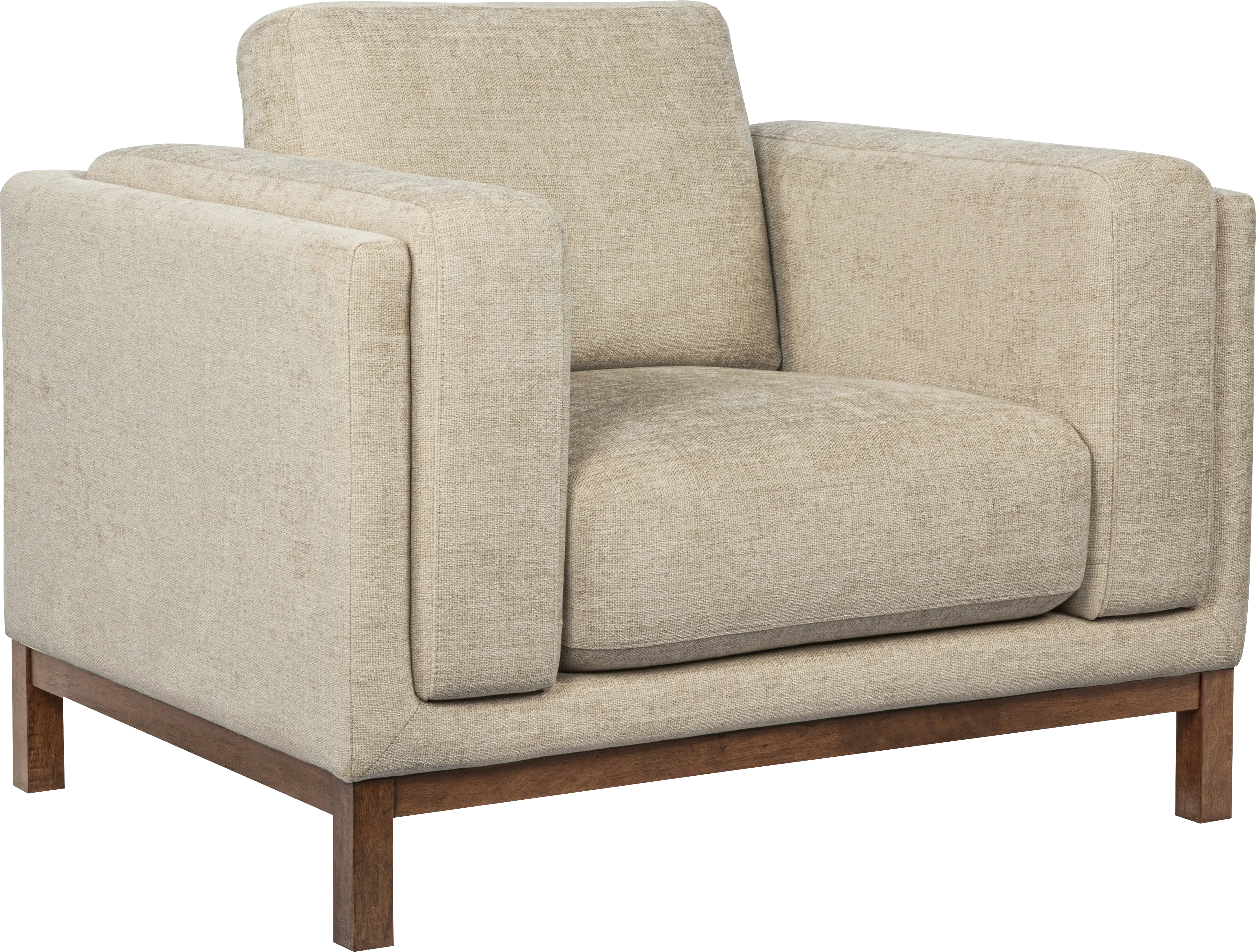 Elena Court Beige Chair - Thumbnail - Image 1