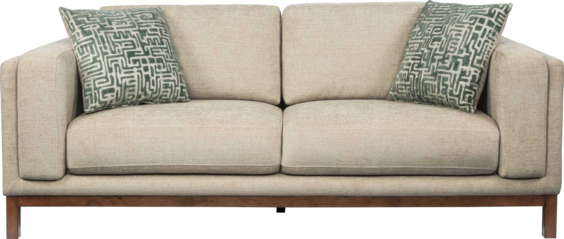 Elena Court Beige 7 Pc Living Room - Image 3