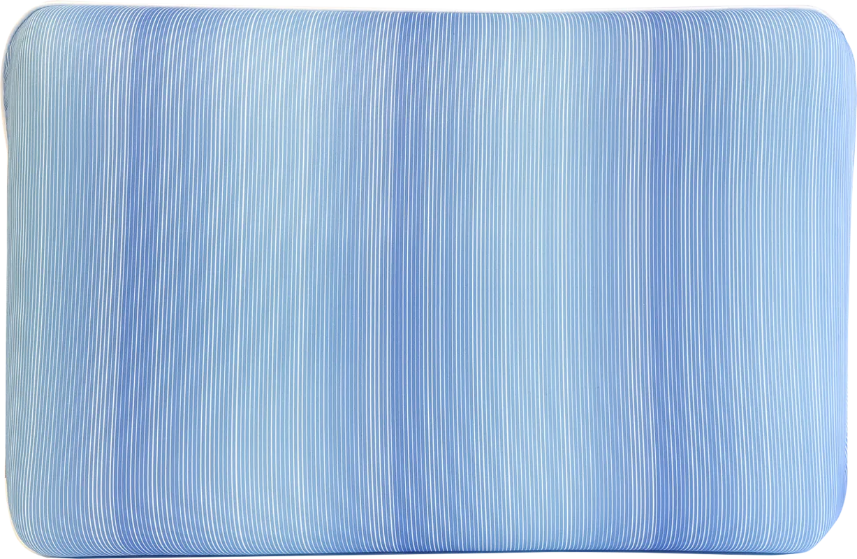 Rooms To Go Kids Blue Stripe Pillow