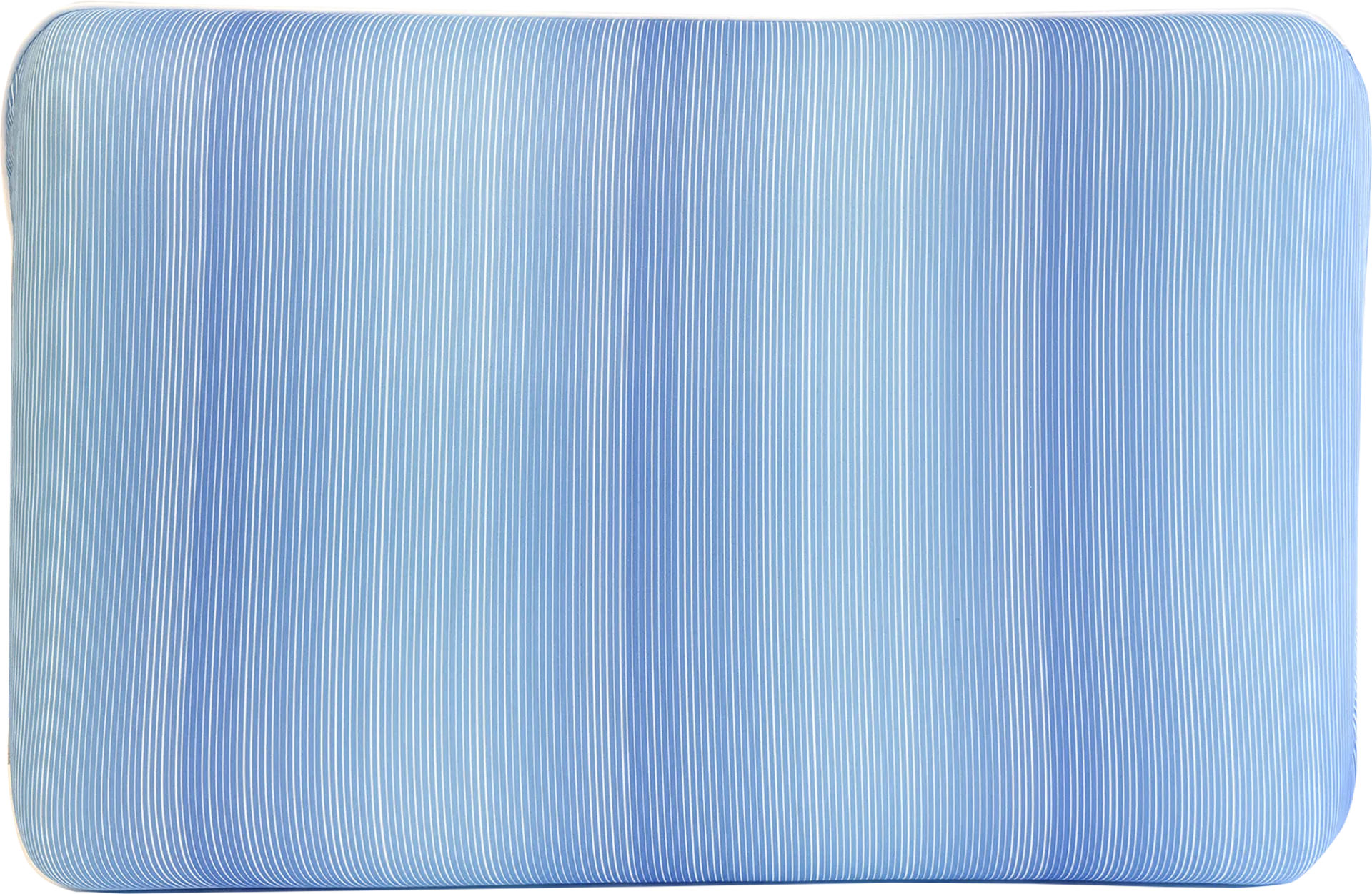 Rooms To Go Kids Blue Stripe Pillow - Image 1