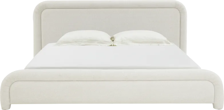 Vorel Ivory King Bed