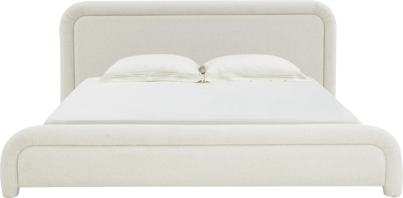 Vorel Ivory King Bed