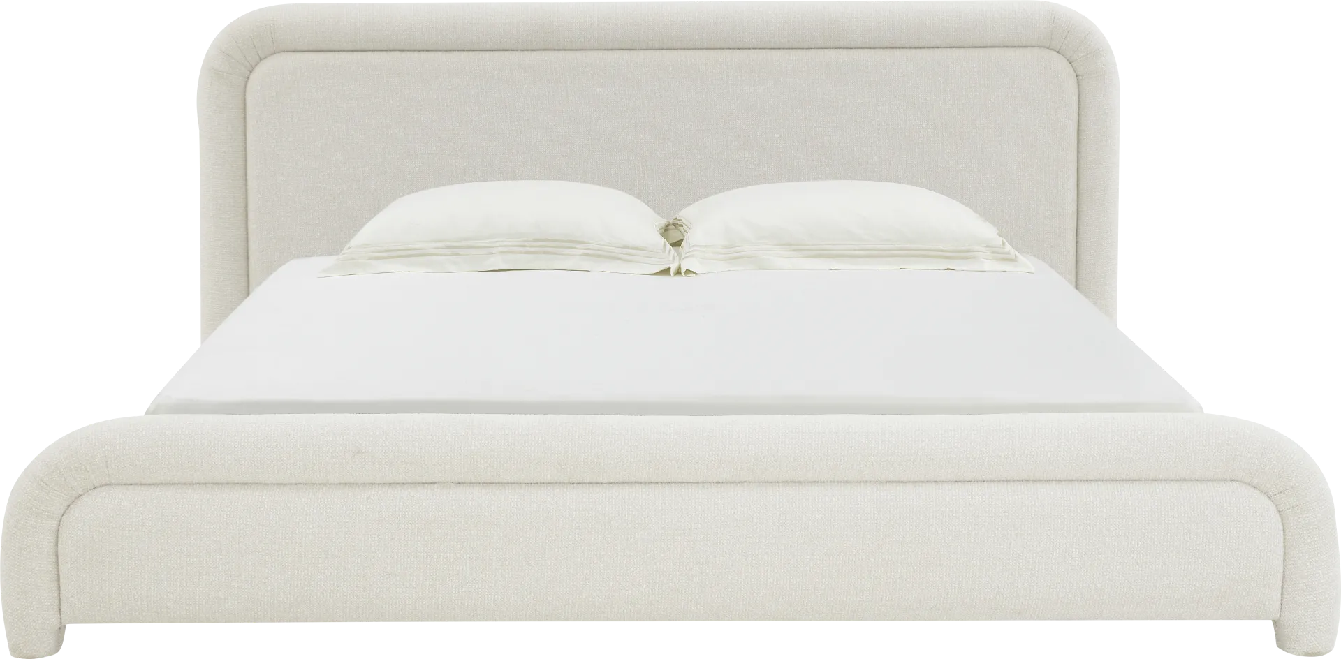 Vorel Ivory King Bed - Image 1