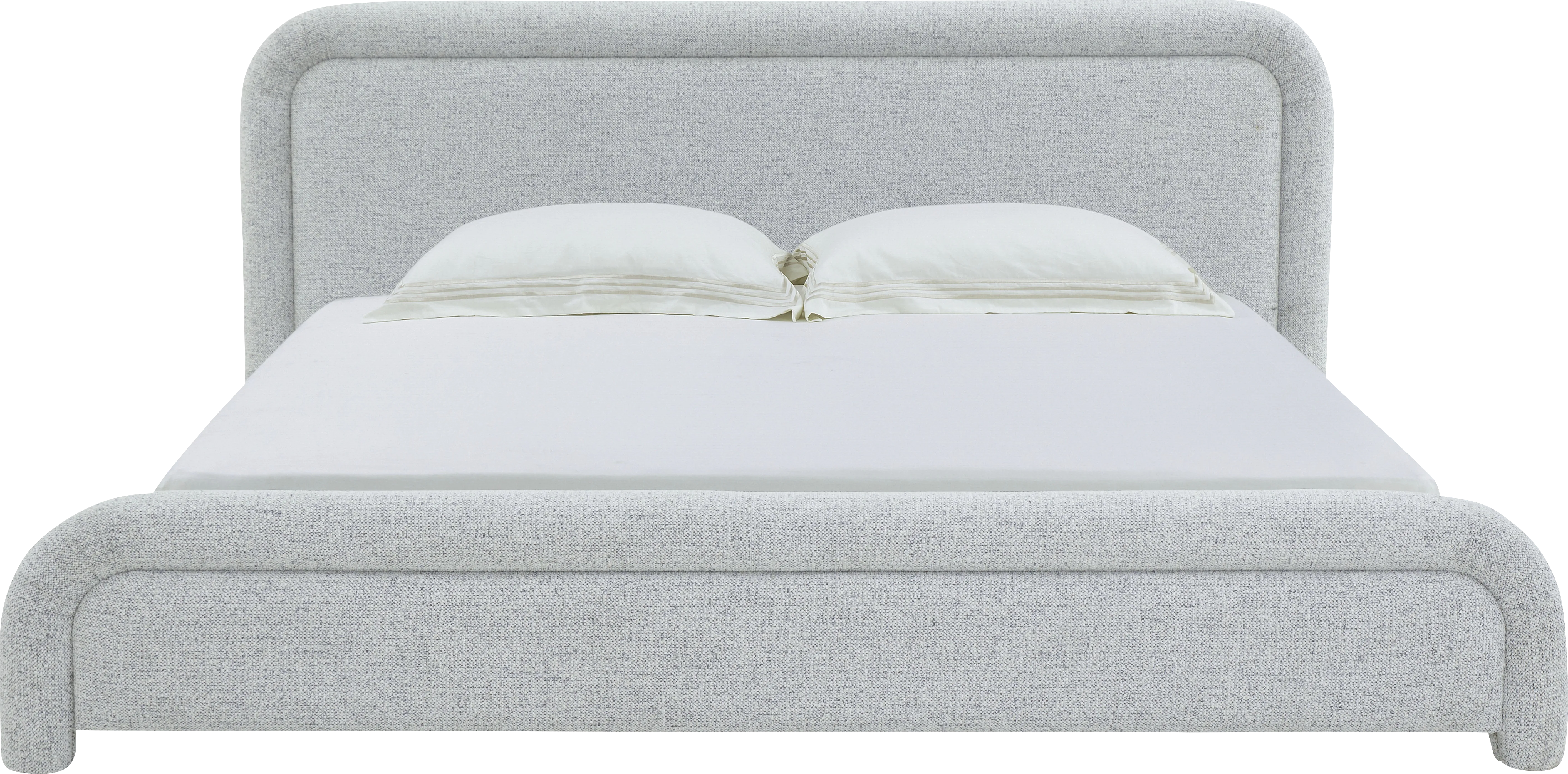 Vorel Gray Queen Bed - Thumbnail - Image 1