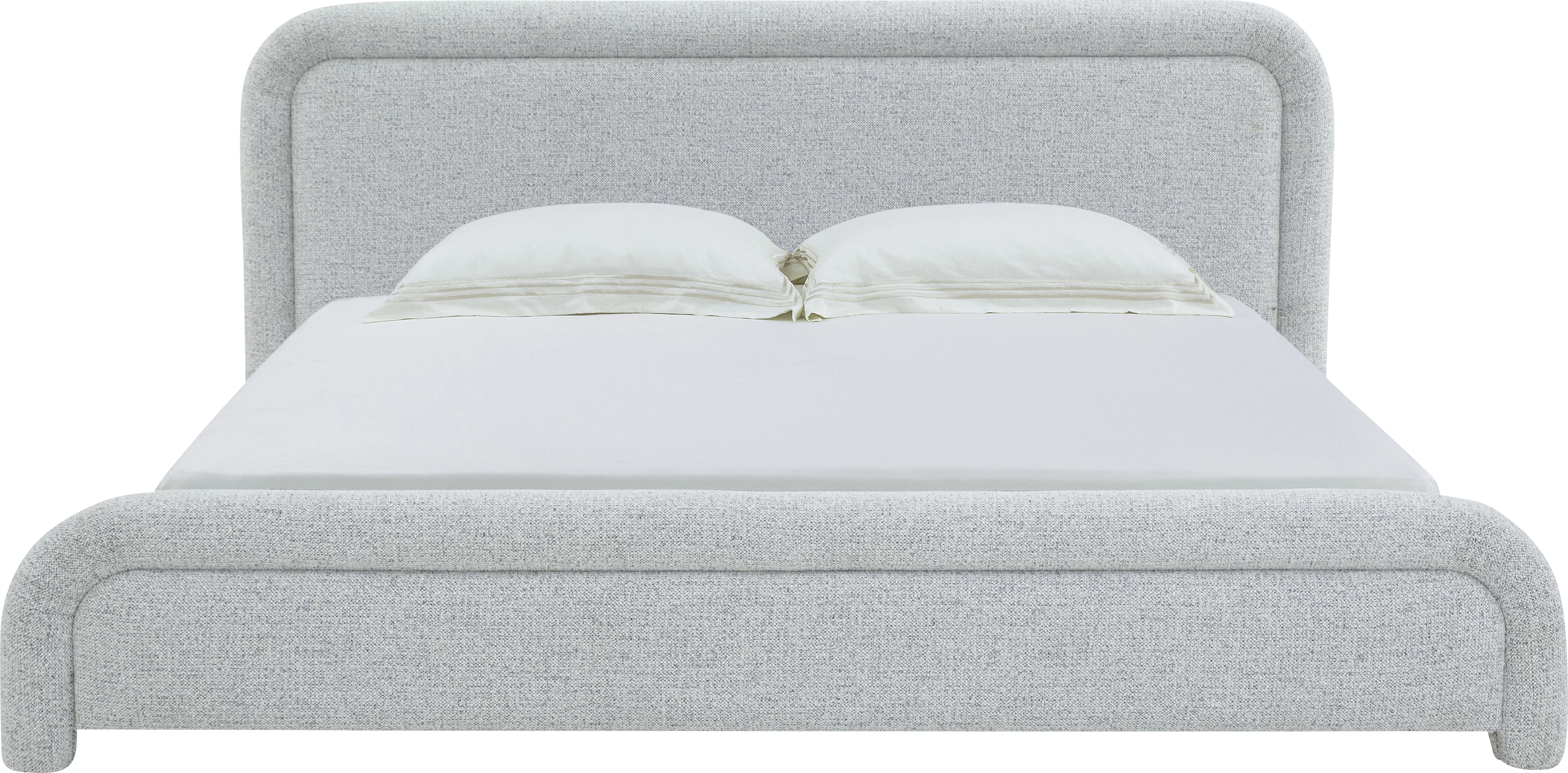 Vorel Gray King Bed - Thumbnail - Image 1