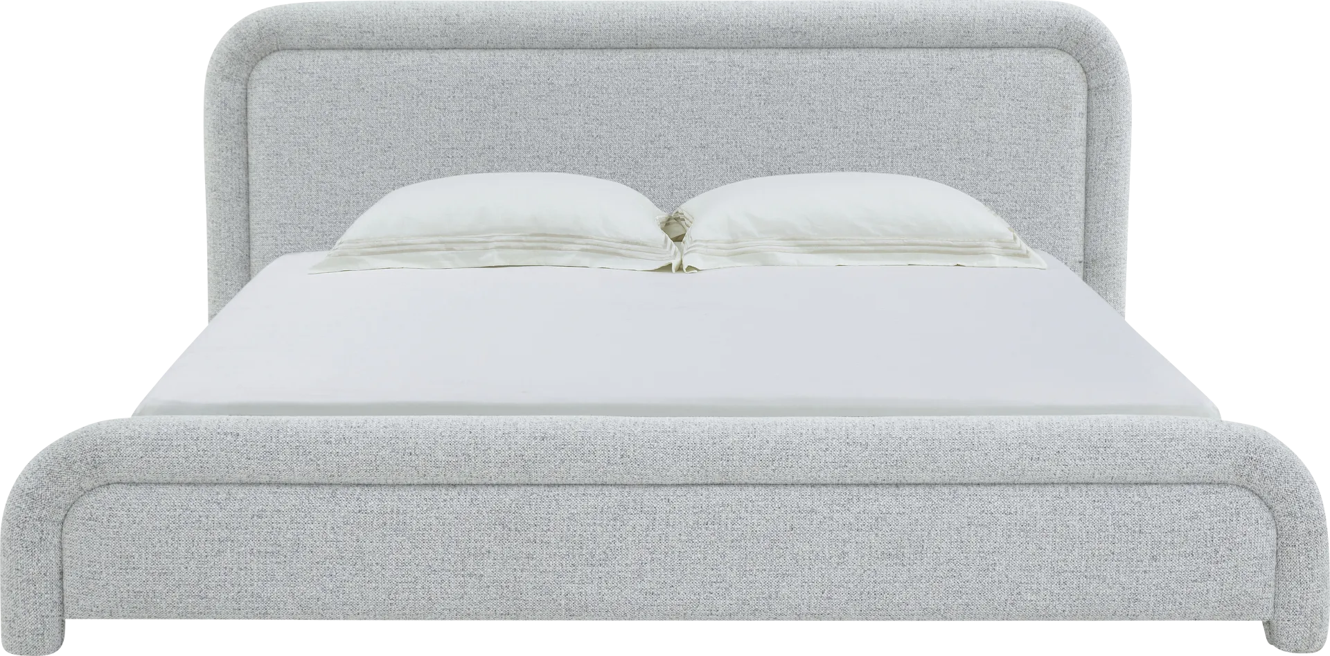 Vorel Gray King Bed - Image 1