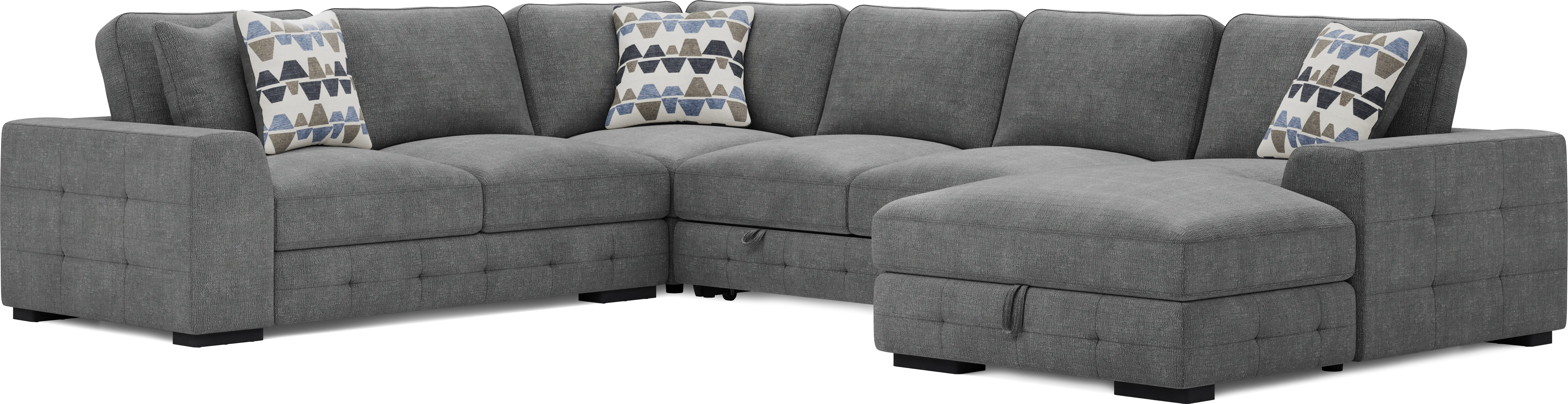 Marcola Ash 4 Pc Sleeper Sectional - Thumbnail - Image 1