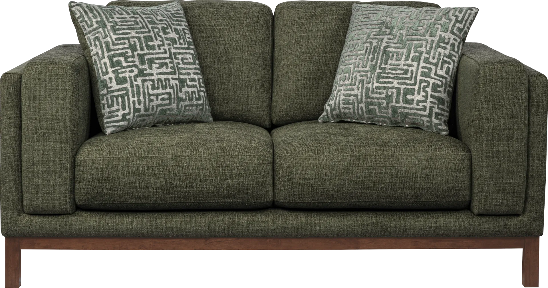 Elena Court Green 2 Pc Living Room - Image 4