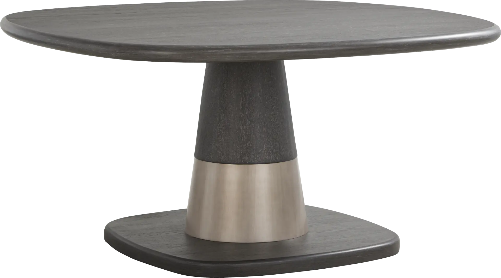 Preston Heights Gray Round Dining Table