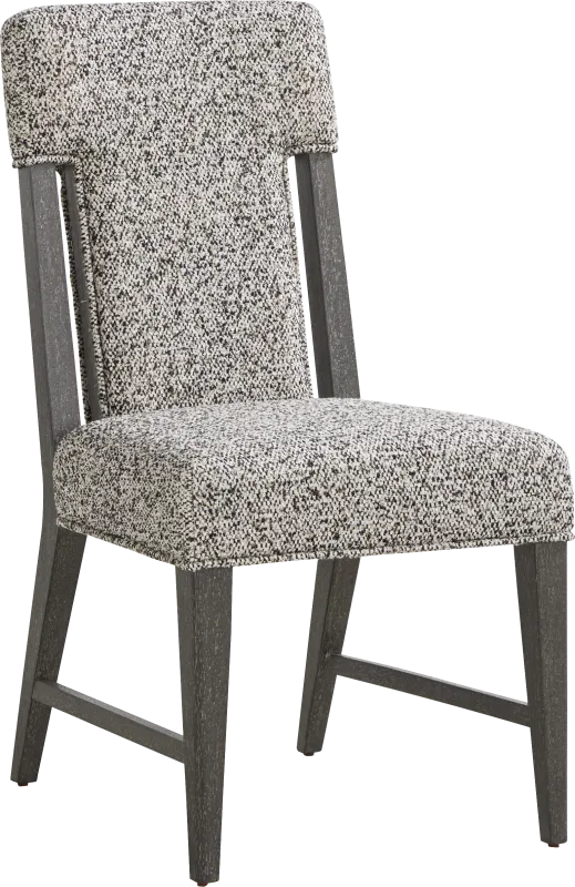 Preston Heights Gray Upholstered Side Chair