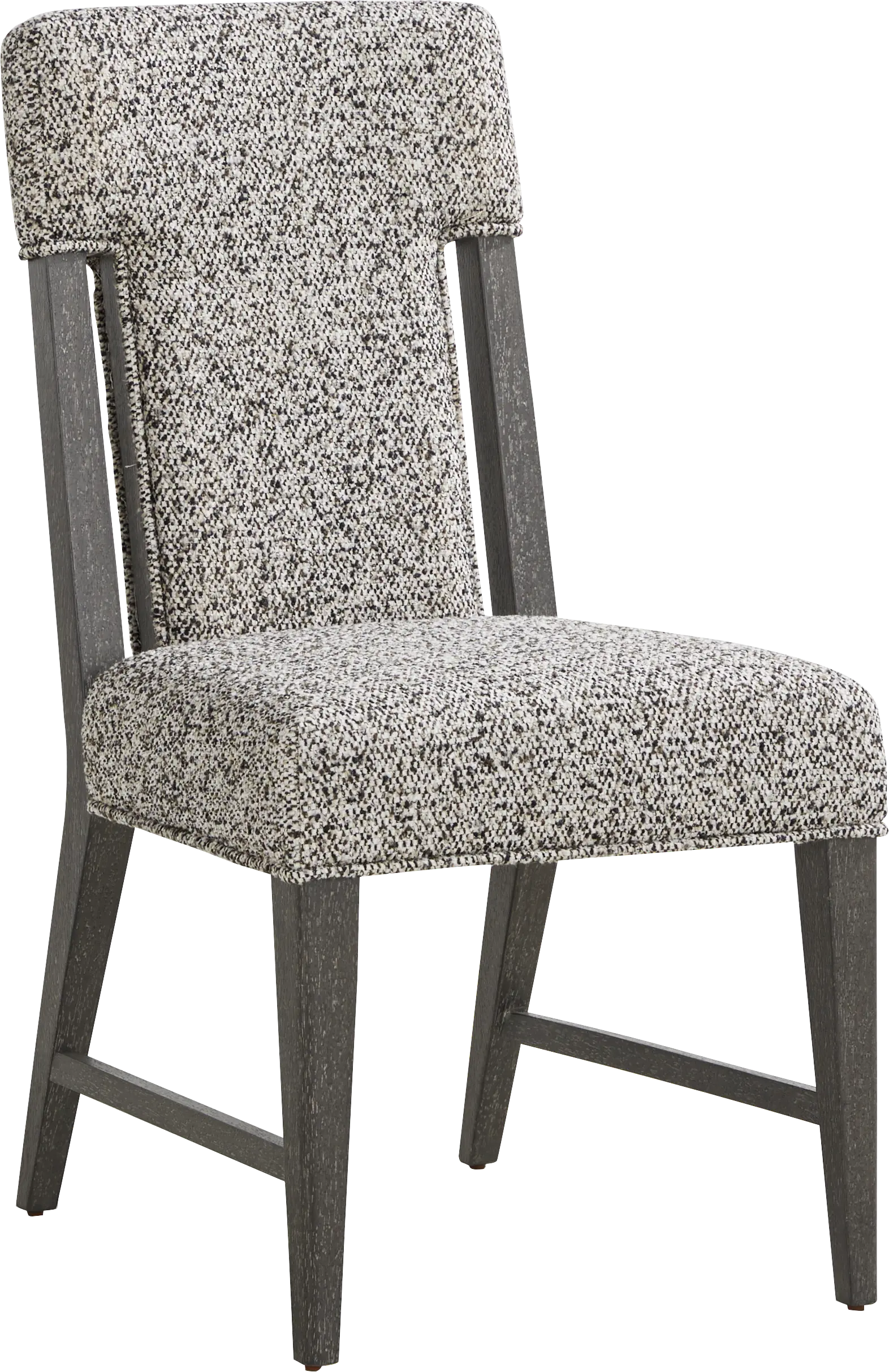 Preston Heights Gray Upholstered Side Chair