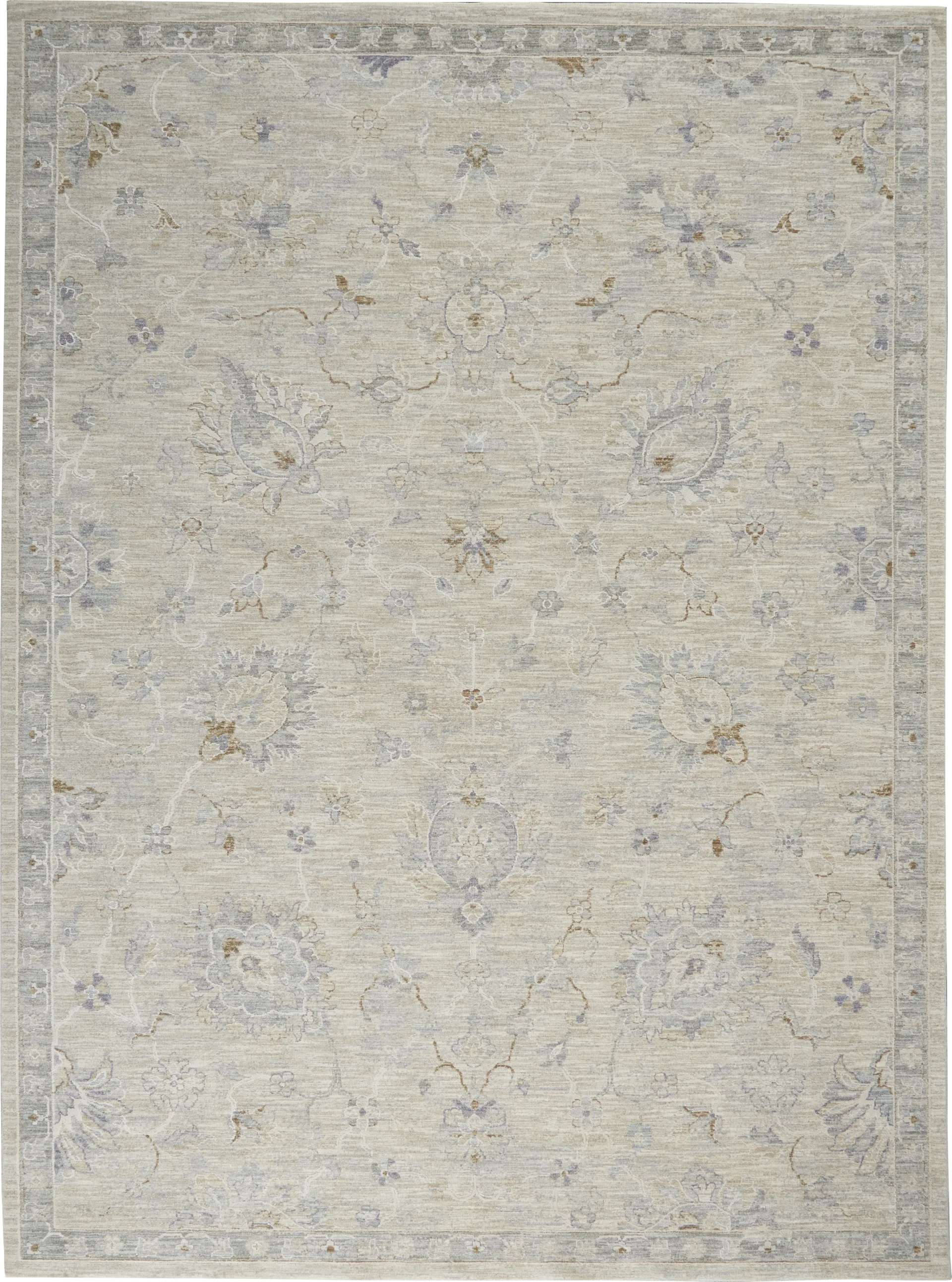 Palmyri Light Gray 5.3 x 7.8 Rug - Image 1
