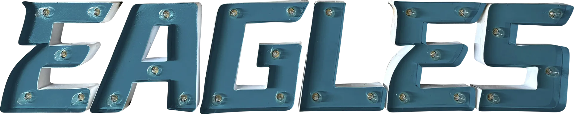 Philadelphia Eagles Green Metal Wall Decor - Image 1