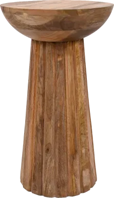 Flute Ridge Natural Accent Table