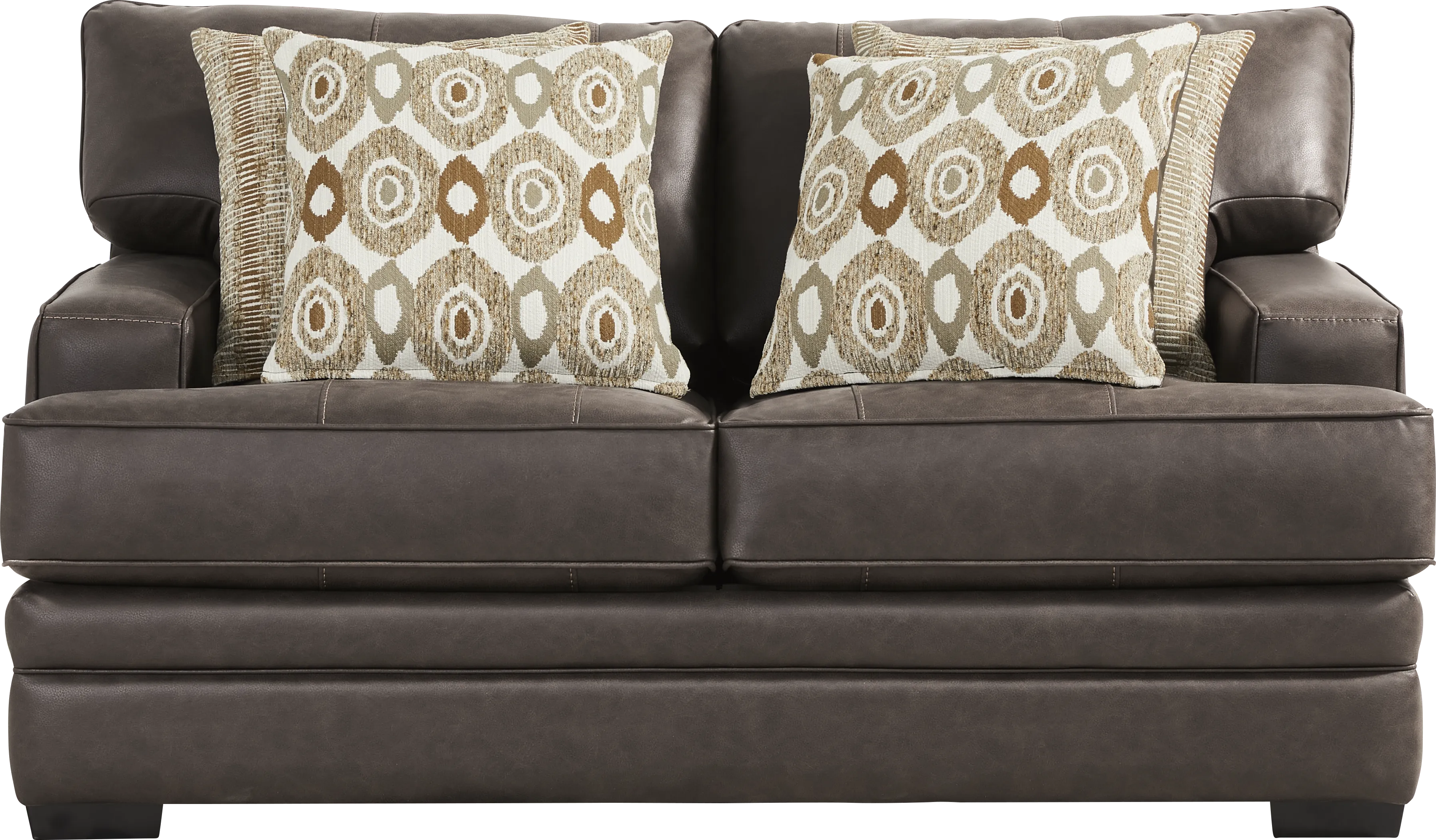 Hattingly Brown Loveseat - Thumbnail - Image 1