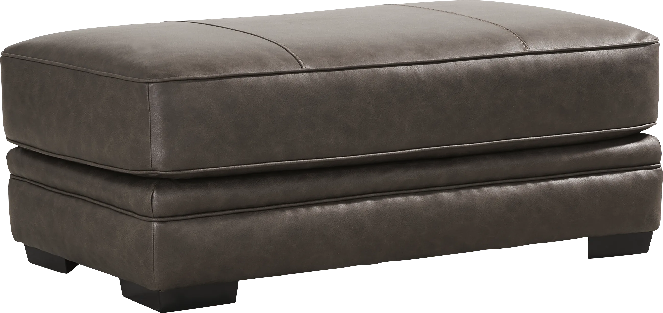 Hattingly Brown Ottoman - Thumbnail - Image 1