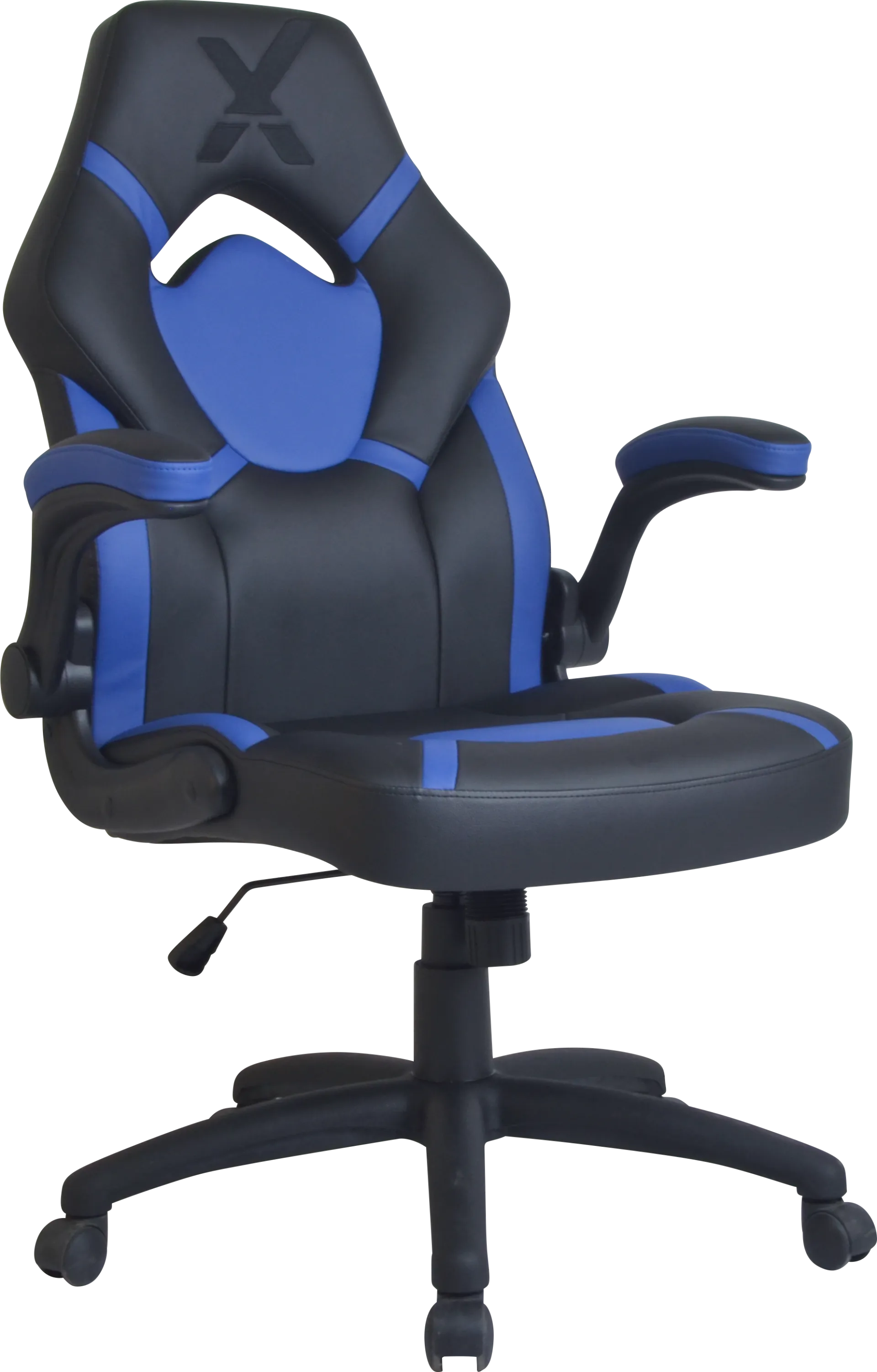 Masdon Black/Blue Office Chair - Image 1