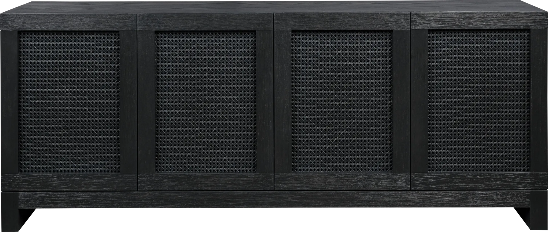 Keegan Black Credenza - Image 1