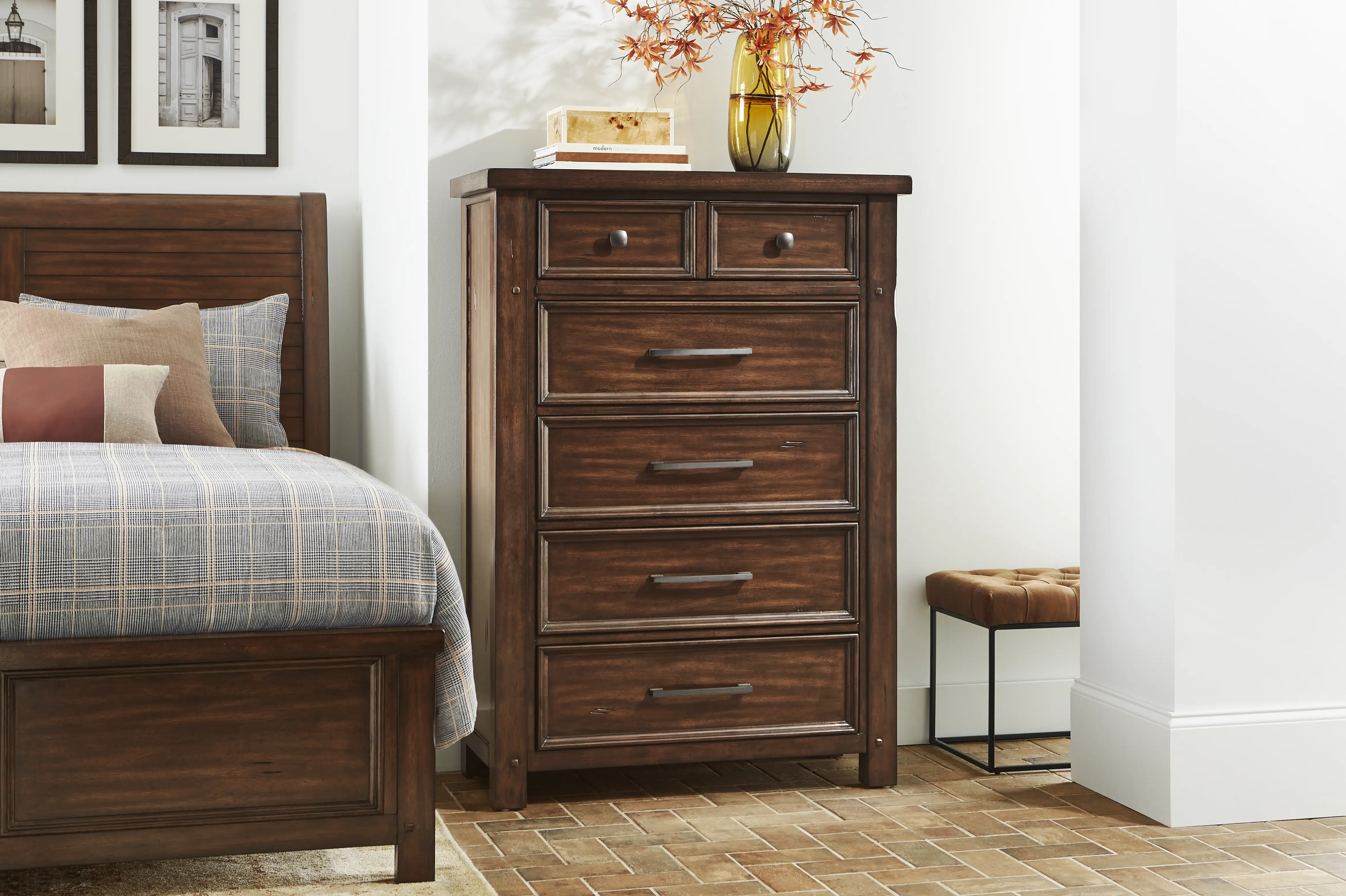 Emberton Dark Brown Chest - Thumbnail - Image 3