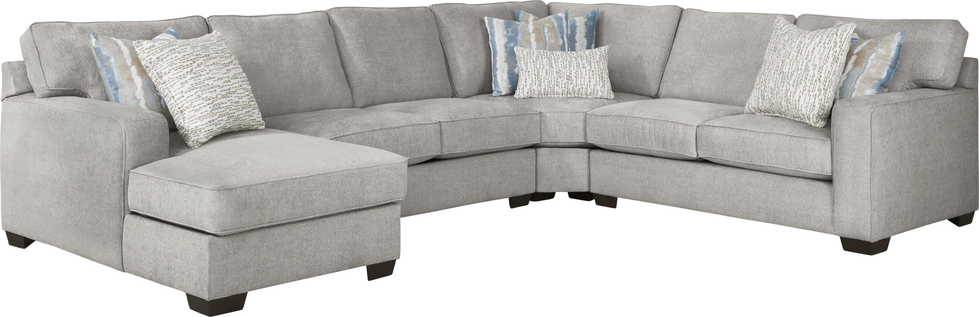 Cynthia Gray 4 Pc Sectional - Image 1