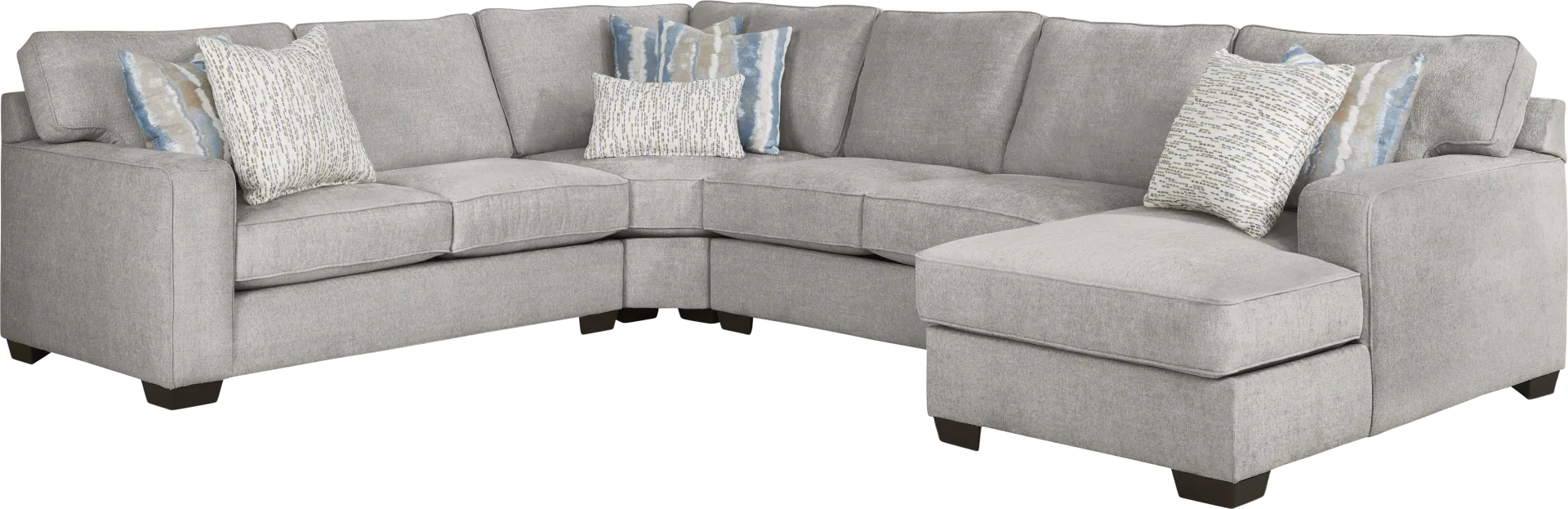 Cynthia Gray 4 Pc Sectional - Image 1