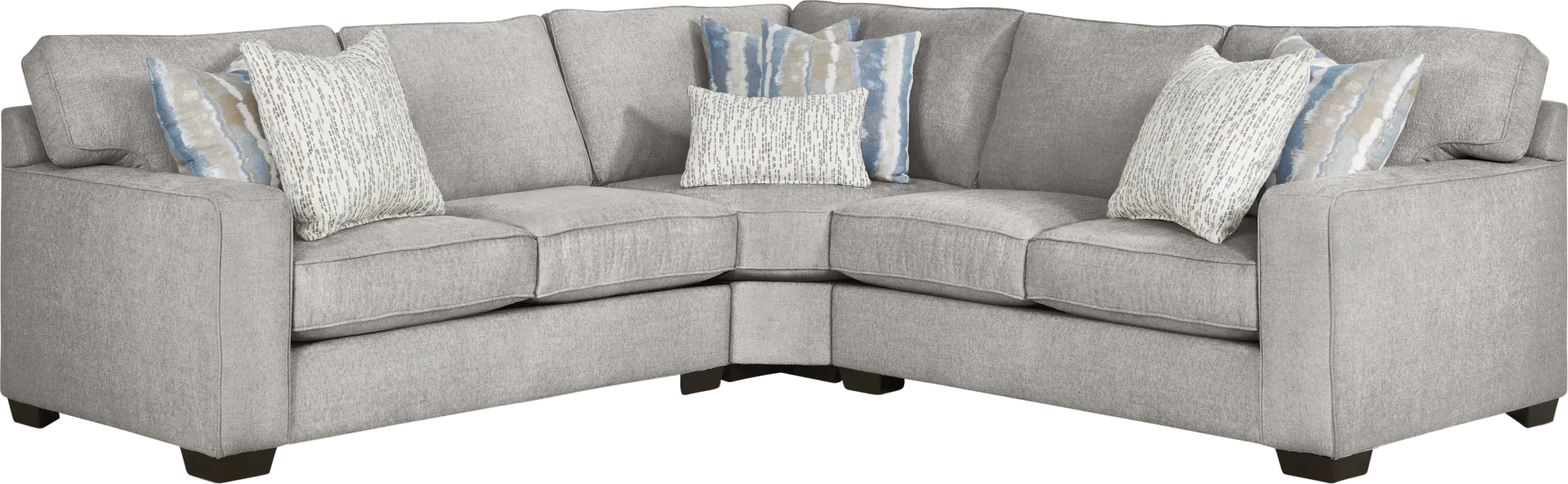 Cynthia Gray 6 Pc Sectional Living Room - Image 2