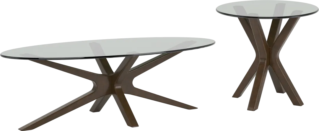Edina Espresso 2 Pc Table Set