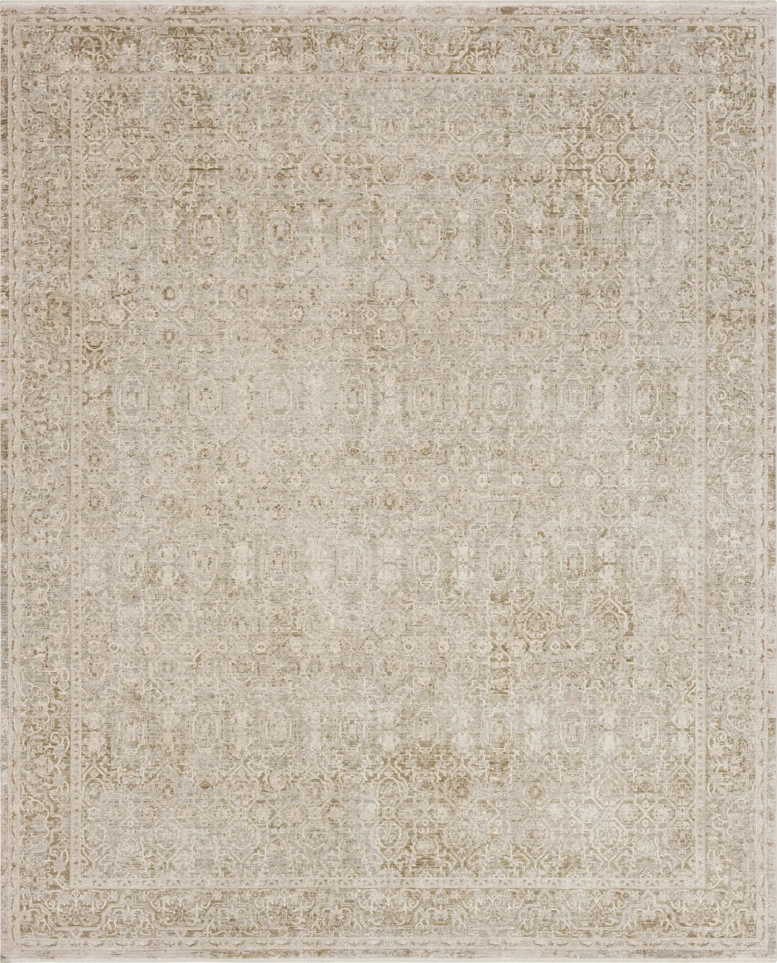 Zenric Beige 7'10' x 10' Rug - Thumbnail - Image 1