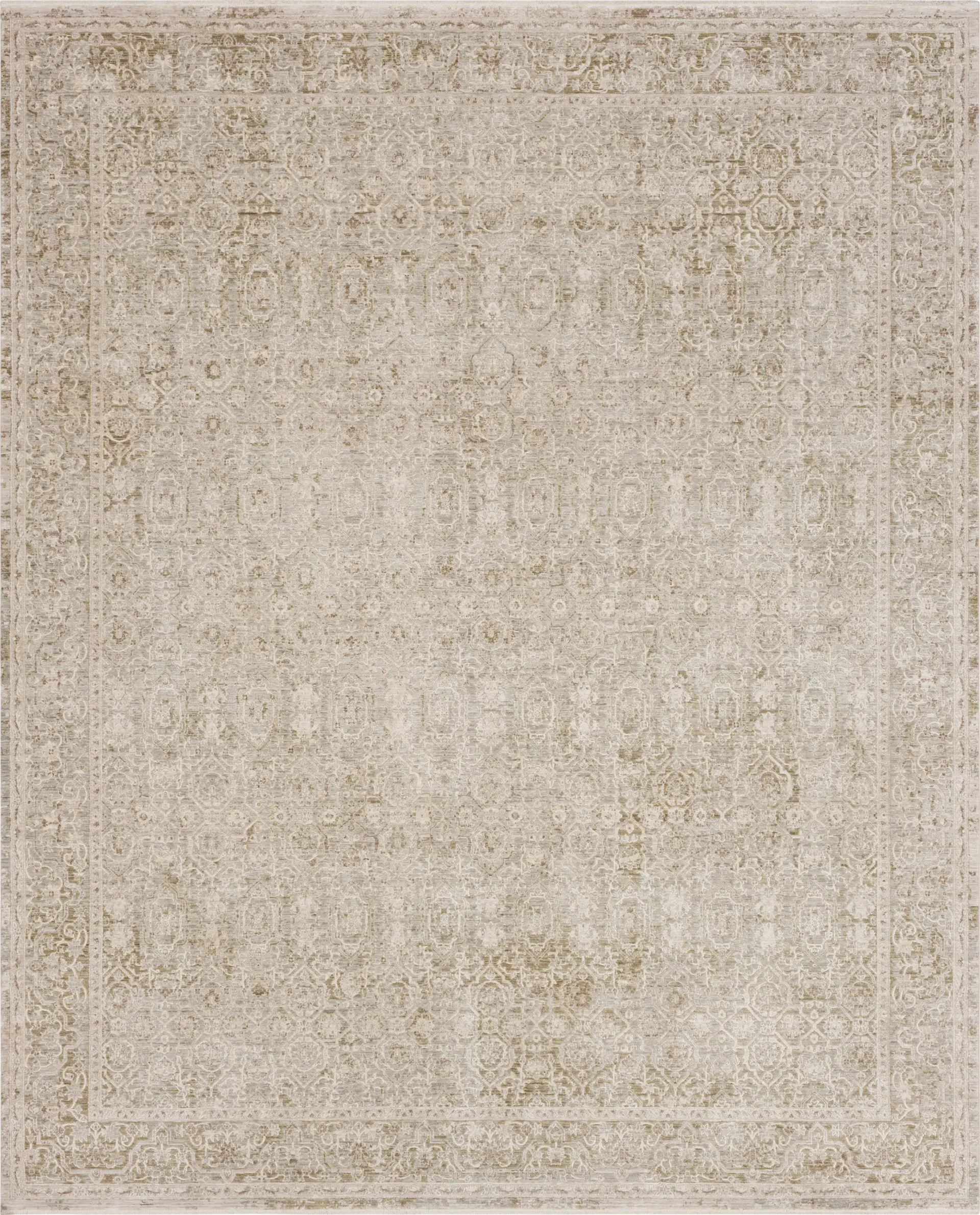 Zenric Beige 7'10' x 10' Rug - Image 1