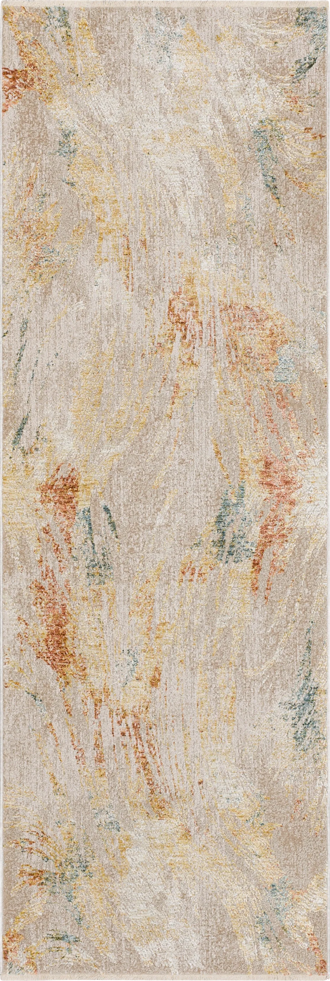 Marsad Beige 2'6 x 7'6 Runner Rug - Thumbnail - Image 1