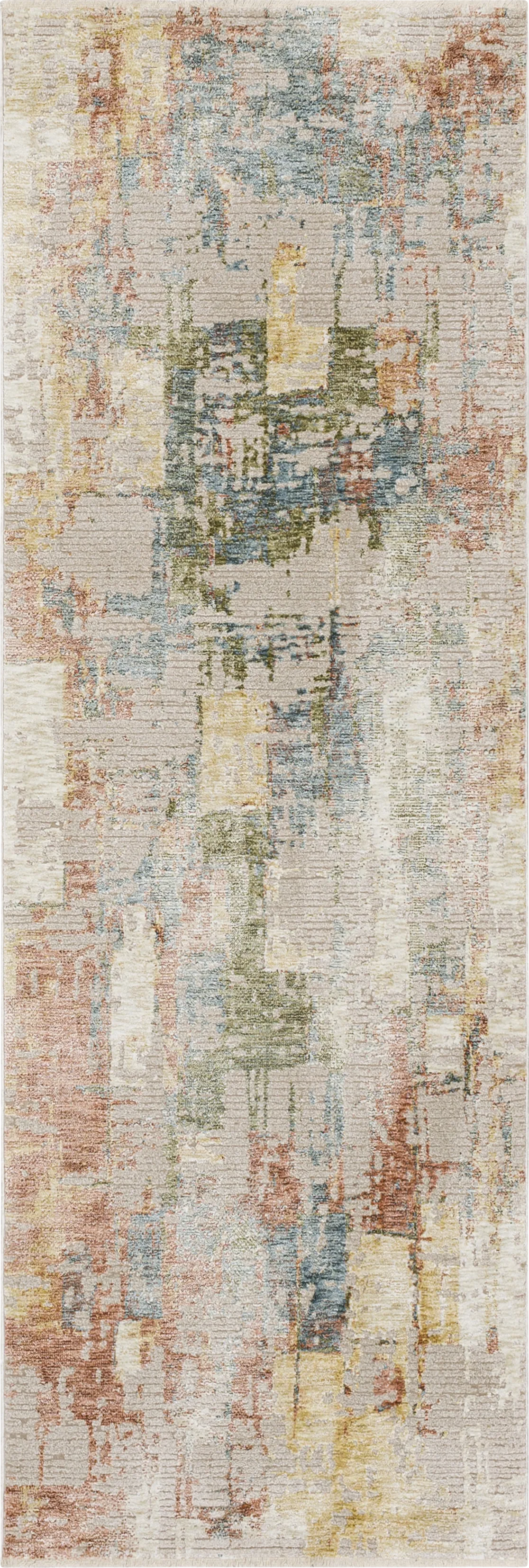 Nydaine Multi 2'6 x 7'6 Runner Rug - Thumbnail - Image 1