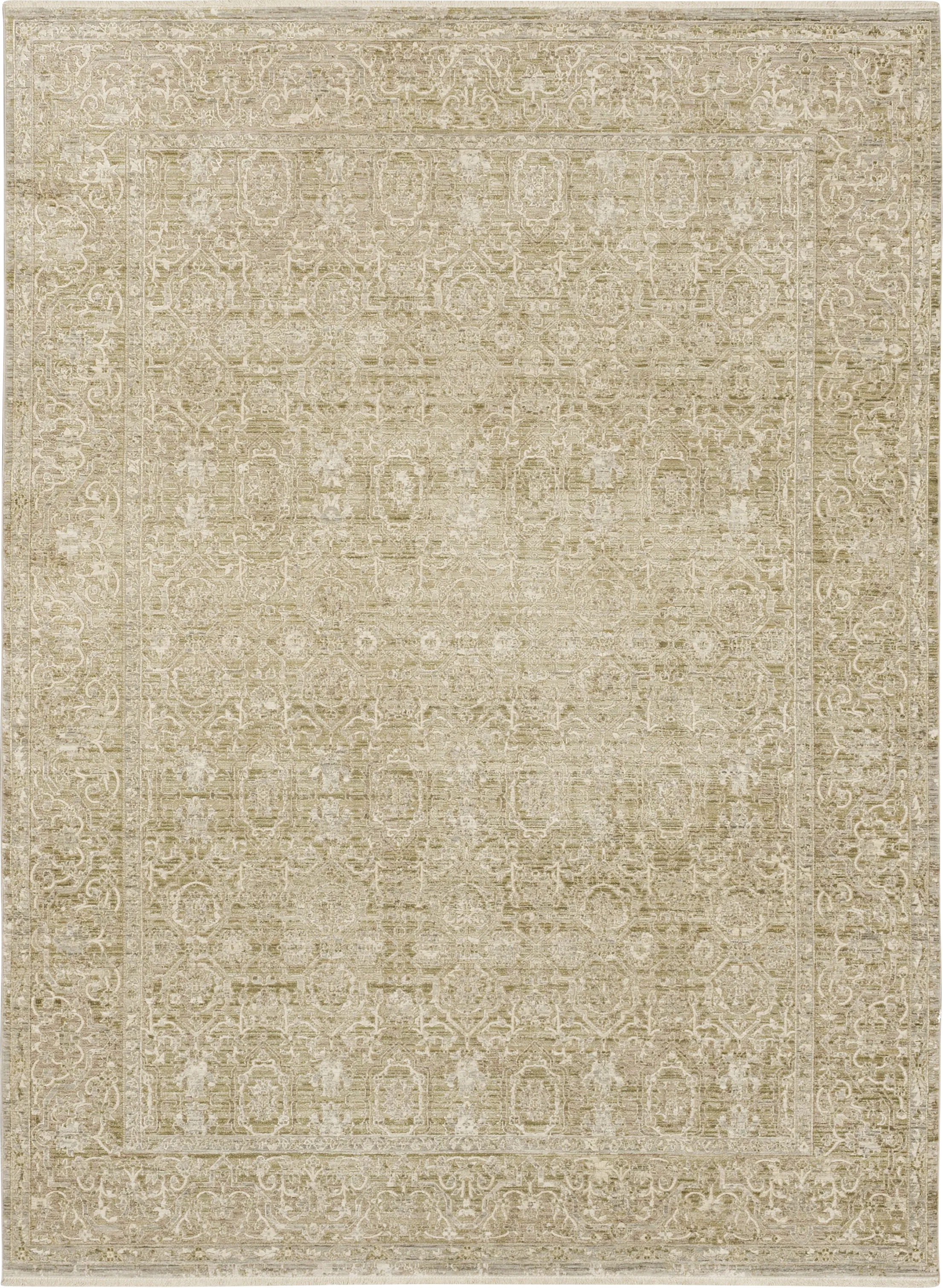 Zenric Beige 5'3 x 7'10 Rug - Thumbnail - Image 1