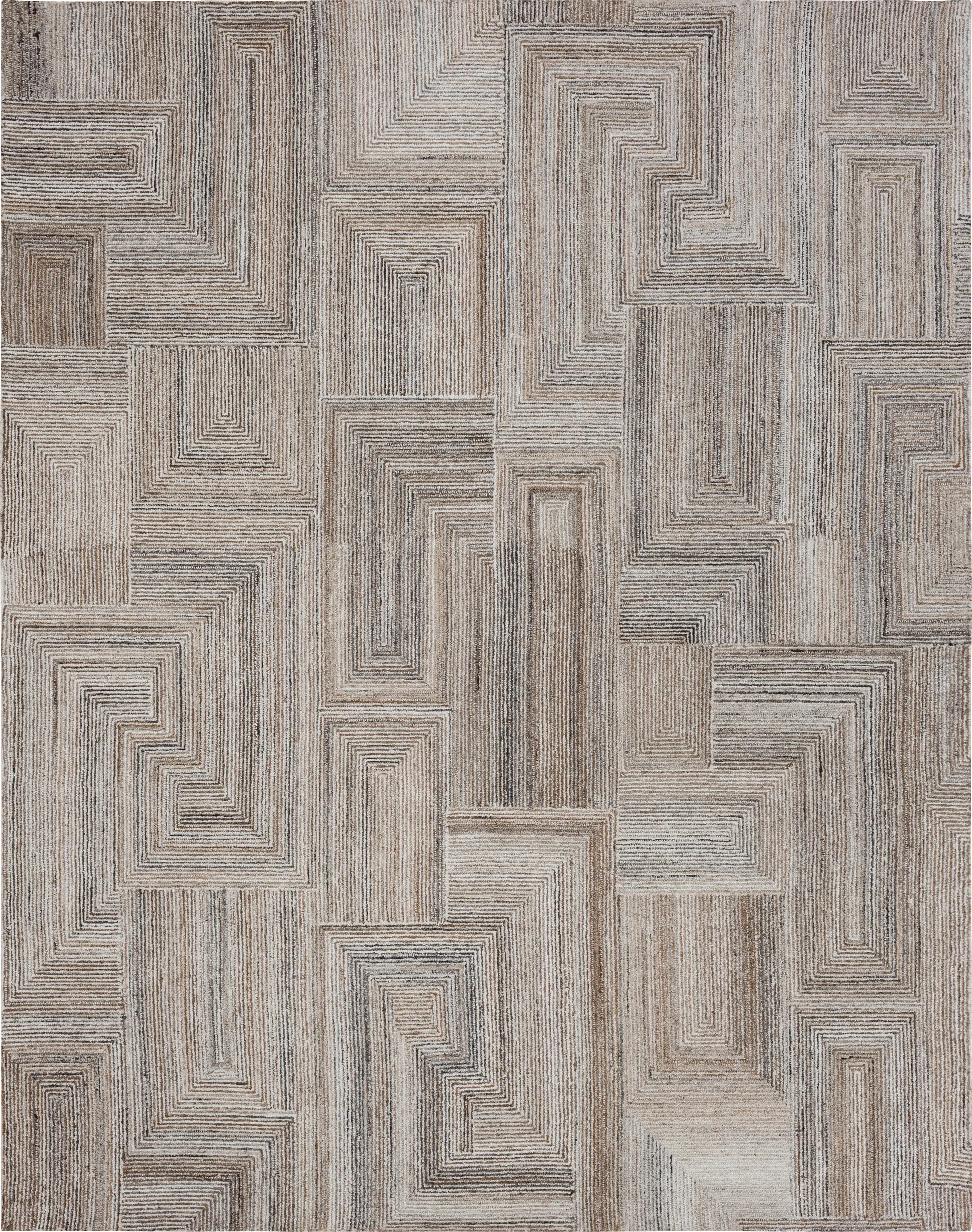 Ulzu Brown 5'3 x 7'10 Rug - Thumbnail - Image 1