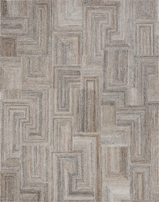 Ulzu Brown 8' x 10' Rug